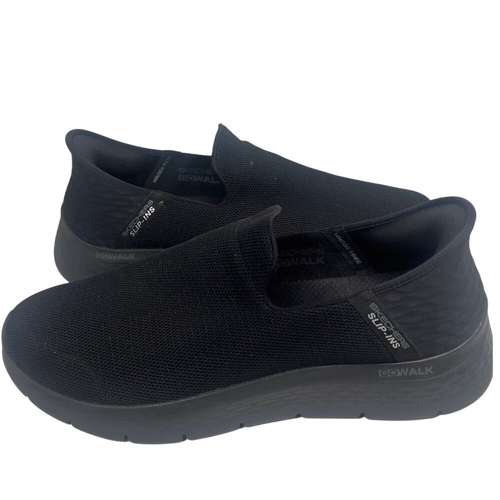 Skechers Hands Free Slip-ins GO WALK Flex Shoes Black Mens 12.5 Air Cool Foam